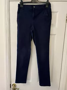 Debenhams Blue Zoo Boys Blue Cotton Skinny Jeans Size 14 Years - Picture 1 of 2