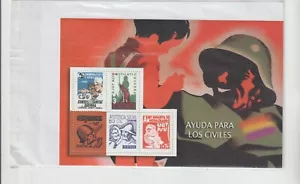 Spain Cartoon souvenir sheet Civil War Catalonia, Denia (HC-64) - Picture 1 of 1