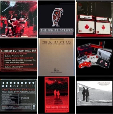 The White Stripes - Under Great White Northern Lights - Box - Third Man Record Foto 1 de 4