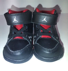 Nike Jordan Flight Talla 4C Infante Niño Bebé Rojo Negro Zapatos 602670-001. - Imagen 1 de 7