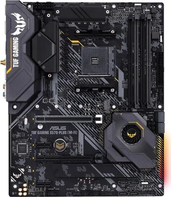 ASUS ‎TUF GAMING X570-PLUS (WI-FI) Socket AM4, AMD Motherboard - Image 1 of 4