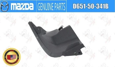 Protector contra salpicaduras trasero pasajero Mazda OEM D651-50-341B para Mazda 2 2011-2014 Foto 1 de 4