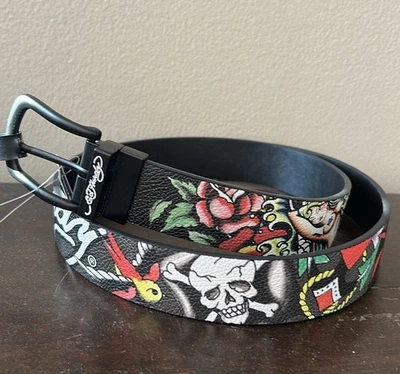 Cinturón reversible Ed Hardy para hombre talla 38 nuevo 4025 Foto 1 de 4