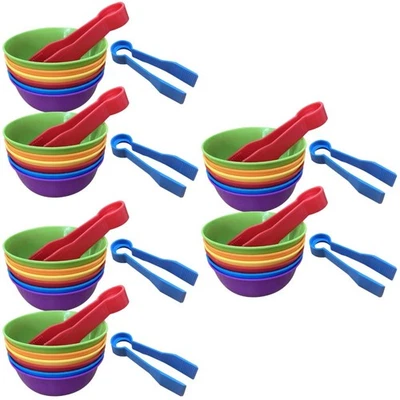 6 Sets Sorting Bowls and Clips Counting Toy Sorting Toy Math Learning Toys - Image 1 of 4