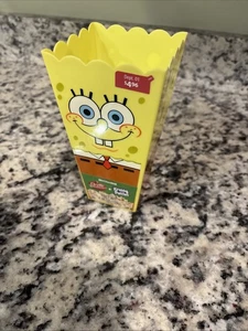SpongeBob SquarePants Movie Night Popcorn Bucket Cup Frankford Candy 2024 EX FS - Picture 1 of 8
