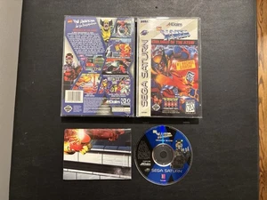 X-Men: Children Of The Atom (Sega Saturn 1996) CIB komplett mit Handbuch & Poster - Bild 1 von 24