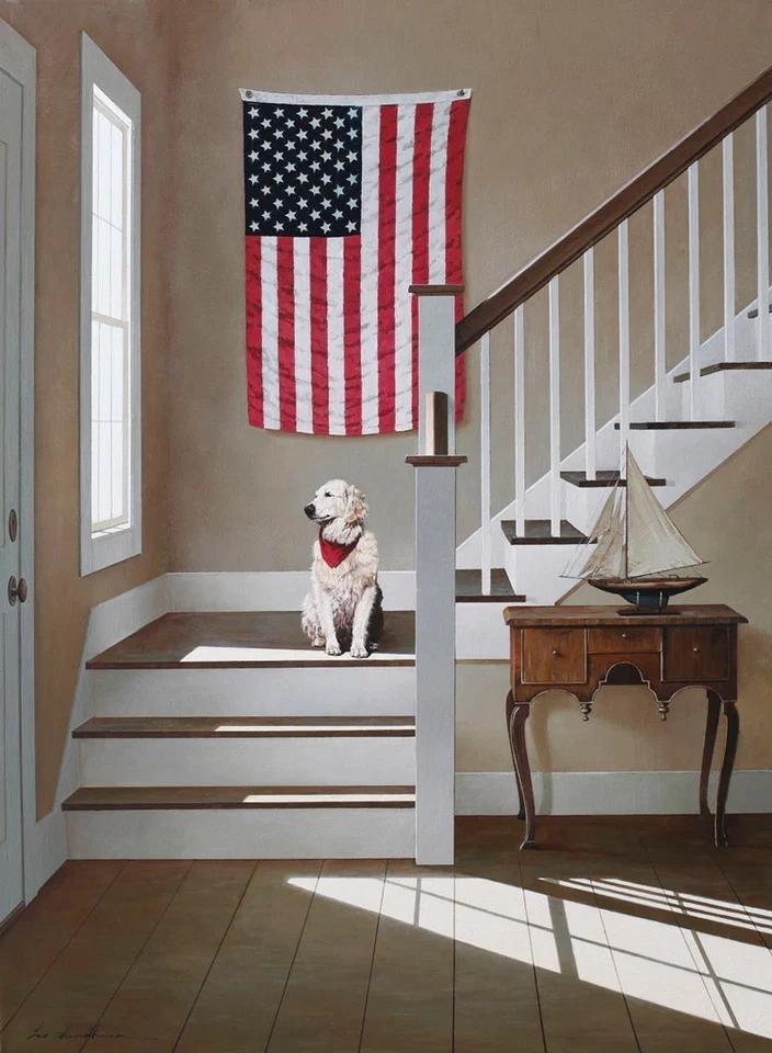 Waiting, Zhen Huan Lu, Wall Decor Home Art Print  14" x 11" 213 - Image 1 of 1