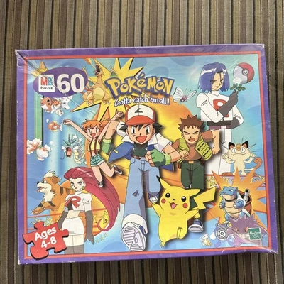 Kids Pokémon Puzzle-60 Pieces-Complete - Excellent Condition  - image 1 of 2