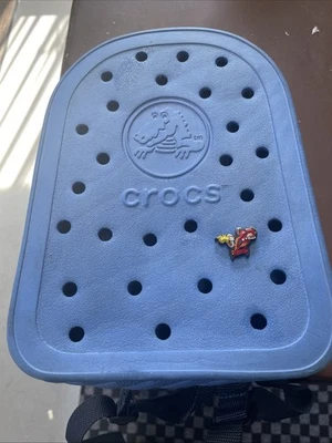 Crocs Mini Backpack Blue With Pin - Image 1 of 3