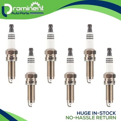 6PCS Iridium Spark Plugs for 2011-2014 Volkswagen Routan 3.6L V6 Replace XP5701 - Image 1 of 4