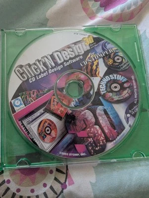 Click'N Design 3D CD Label Design Software For CD Stomper PC - Image 1 of 2