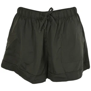 Pantalones cortos de mujer de cintura alta talla grande casual sueltos piernas anchas F7985 - Imagen 1 de 10