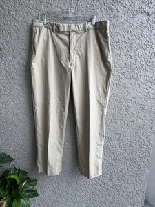 Pantalones rectos RLX Ralph Lauren para hombre beige tostado rendimiento de golf 36x30 (ajuste 29) - Imagen 1 de 4