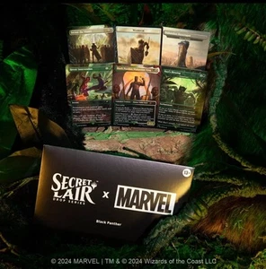 Secret Lair x Marvel's Black Panther - SEALED - MTG Magic - Picture 1 of 3