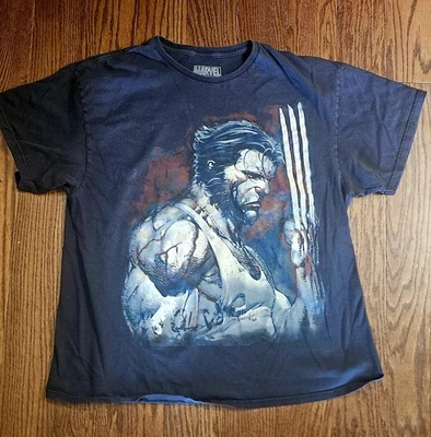 Люди Икс Росомаха Безумный Двигатель Marvel Кровавый Адамантиевый Коготь Мужской Размер XL, Отверстие на Спине - Изображение 1 из 4