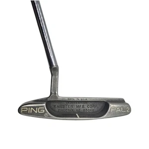 Ping PAL 2 RH 34 in Putter Ping Karsten AZ Steel shaft Pistol grip EUC - Picture 1 of 15