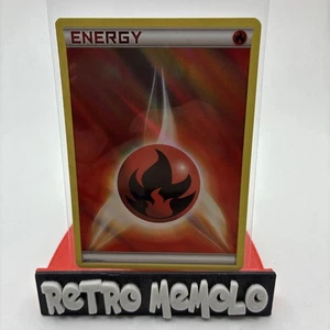2013 Fire Energy Unnumbered Pokemon Card Holo Lightly Played - Picture 1 of 2