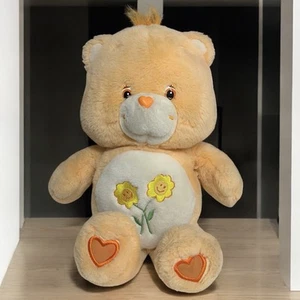 Play Along Care Bear Friend Bear 13" Talking Plush Orange Sunflowers Tummy 2003 - Picture 1 of 10