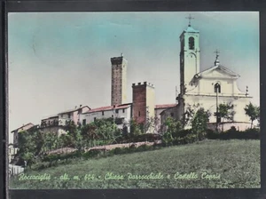 AK Rocca Cigliè Pfarrkirche und Schloss Capris AD1648 - Bild 1 von 1
