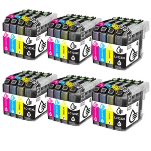 Druckerpatronen Kompatibel Brother LC123 XL MFC-J4410DW DCP-J4110DW MFC-J6520DW - Bild 1 von 18