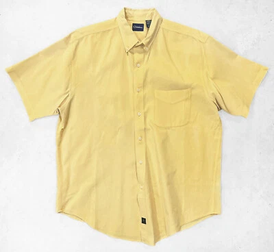 Camisa Catalina De Colección 100% Algodón Popelina Calce Relajado Manga Corta Para Hombre Grande Foto 1 de 2