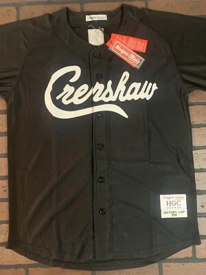 Camiseta deportiva de béisbol CRENSHAW Nipsey Hussle Headgear Classics ~Nunca usada~ Foto 1 de 4