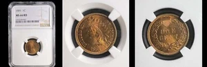 1881 1C NGC MS66RD-RARE POP 12 -PQ INDIAN HEAD SMALL CENT--- - Picture 1 of 1