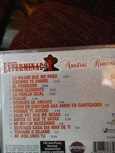 Nuestras Romanticas by Exterminador (CD, Nov-2007) SEALED - Picture 1 of 1