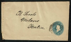 SG46 UNITED STATES Wrapper to Germany one cent dark blue prestamped - Picture 1 of 2