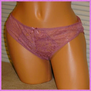 Jessica Simpson Lace Keyhole Back Bikini Panties Lingerie, Large Adult Gift - Picture 1 of 6