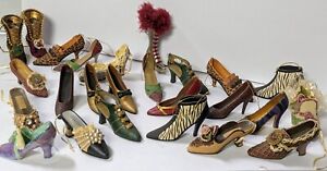 Divers Lot de 25 chaussures femmes talons bottes ornements de Noël