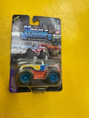 MUSCLE MACHINES MONSTER TRUCK 1/72 SCALE DIE CAST FORD Samson  - Image 1 of 4