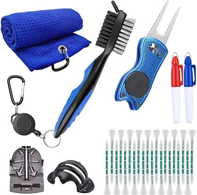 ‎YUMZECO Yumzeco Golfzubehör Golfschläger Reinigungs-Set, Zubehör, Golf Pflege Kit