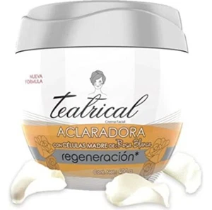 TEATRICAL crema facial celulas madre ACLARADORA Brightening filtro UV 400g - Picture 1 of 1