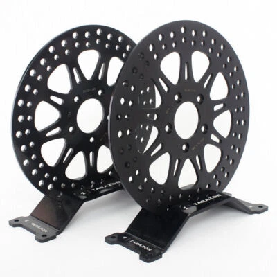 Bremsscheiben Vorne Hinten Dyna Wide Glide Street Bob Softail Fat Boy Heritage - Bild 1 von 4