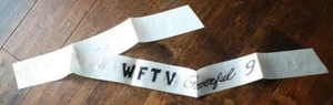 1960s Era Orlando Florida WFTV Channel 9 Television Pageant Winner's Sash-RARE! - Picture 1 of 1