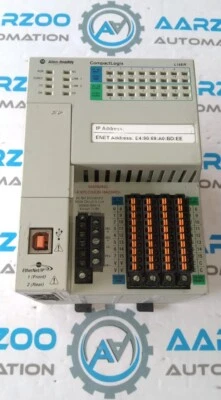 Allen Bradley 1769-L18ER-BB1B /A CompactLogix 5370 Controller 512KB - Immagine 1 di 4