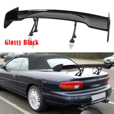 For Chrysler Sebring 46" GT Rear Trunk Spoiler Wing Gloss Black Chin Foto 1 de 4