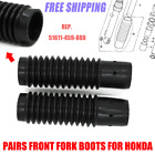 2* Front Fork Suspension Shock Cover Dust Boots For Honda CB125S CT90 CS90 CT110