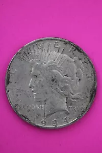 1934 S Liberty Peace Silver Dollar Scarce Semi Key Date Coin San Francisco 83 - Picture 1 of 4