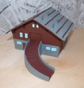 Spur N "  Almhütte mit Stall - Fertigmodell aus Resin " Neu - Tolles Haus - Bild 1 von 4