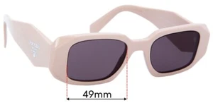 Lentes de repuesto para gafas de sol SFx para Prada SPR 17W - 49 mm de ancho - Imagen 1 de 7