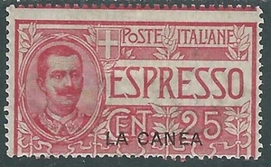 1906 LEVANTE LA CANEA ESPRESSO 25 CENT MNH ** - RF15-3 - Imagen 1 de 1