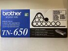 Brother TN-650 Black Toner Cartridge Genuine Sealed Up To 8000 Pages NIB Sealed
