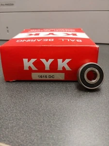 (Qty 10x) KYK 1615 DC Double Sealed 0.4375" Bore x 1.1250" OD x 0.3750" Width - Picture 1 of 1