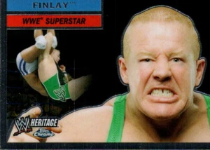 Tarjeta de lucha libre Topps Heritage 2006 cromada #17 ajuste Finlay - Imagen 1 de 2