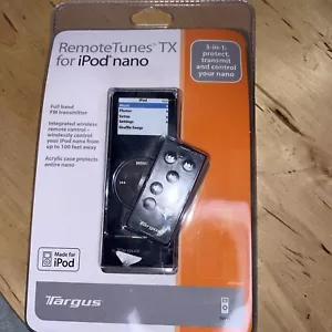 Targus Remote Tunes TX For iPod Nano. Wireless Remote Control Full Band FM - Picture 1 of 2