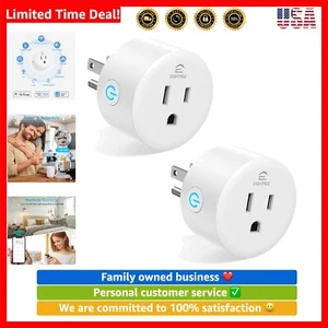 Smart Plug, Smart Home WiFi Outlet Compatible with Alexa & Google Home, Smart... - Picture 1 of 7