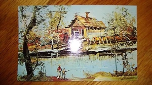 Jewish Judaica Postcard- "FATHER AND SON" MORRIS KATZ - Picture 1 of 2