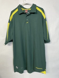 Vintage Nike Dri-Fit TEAM Oregon Ducks Poloshirts NikeFit Gr. XL grün - Bild 1 von 10